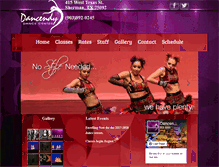 Tablet Screenshot of dancendy.com